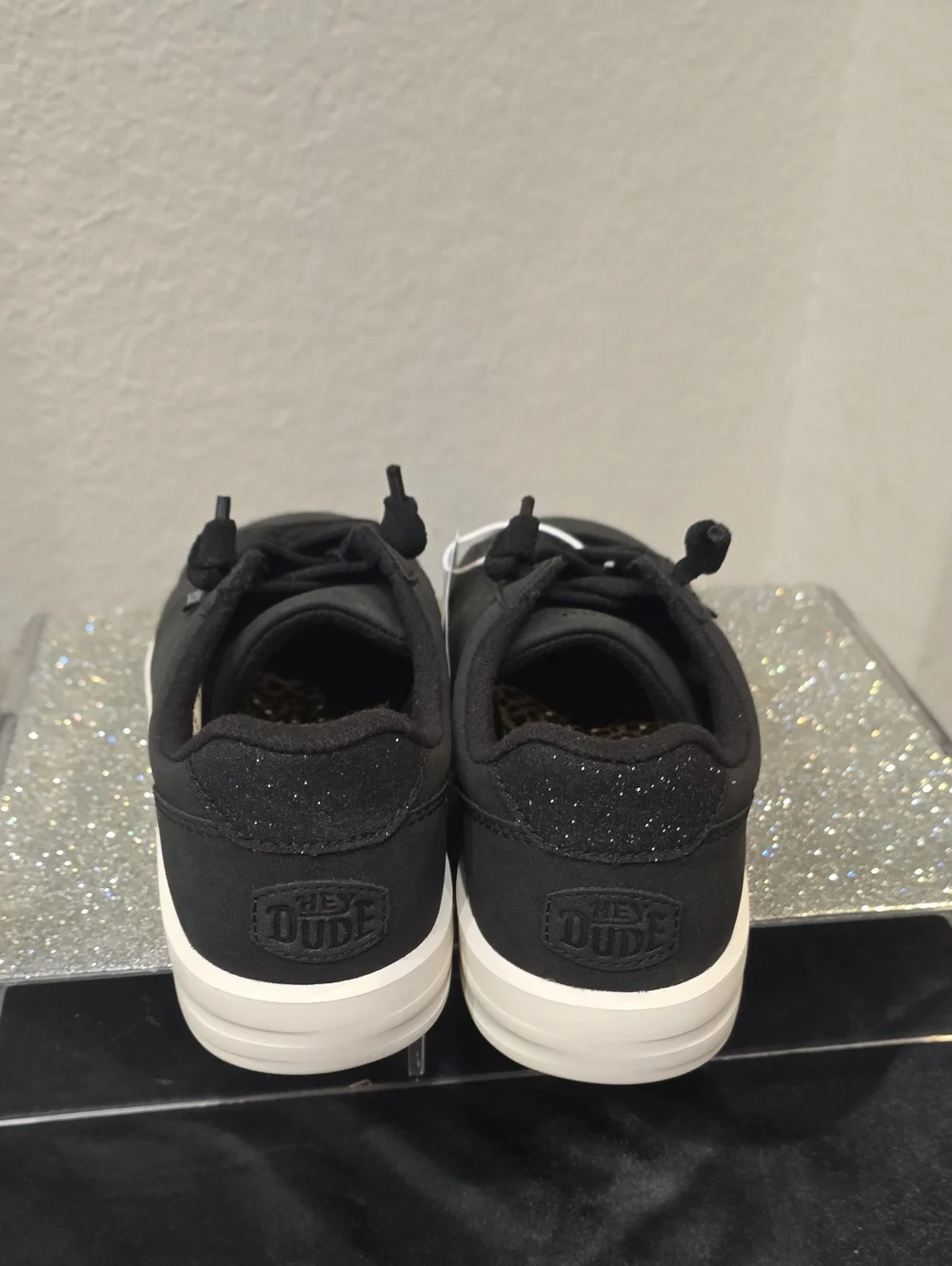 Hey Dude Karina Duo Classic Sneakers- Black